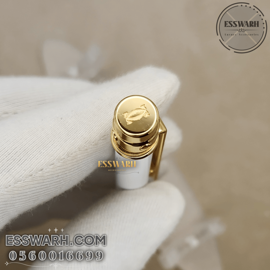 قلم كارتير سانتوس دو كارتييه ( حجم نحيف و صغير ) موديل رقم CRM0100
