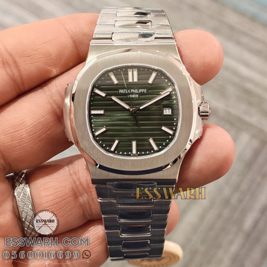 Patek Philippe Nautilus Classic Master Quality Watch, Swiss Movement, 41mm, New Clasp