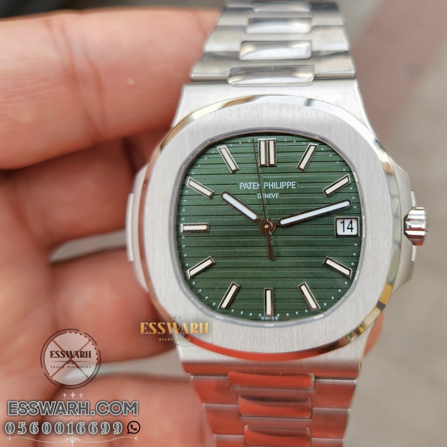Patek Philippe Nautilus Classic Master Quality Watch, Swiss Movement, 41mm, New Clasp