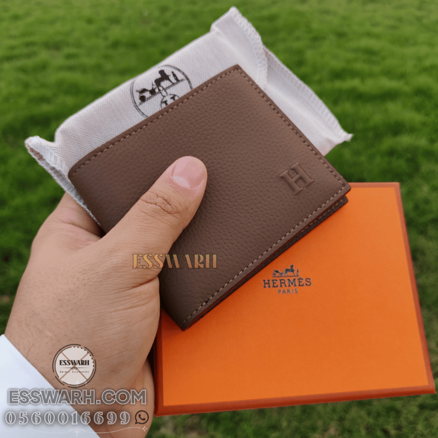 محفظة هيرمز - حجم كبير  - ماستر كوالتي - موديل رقم h102