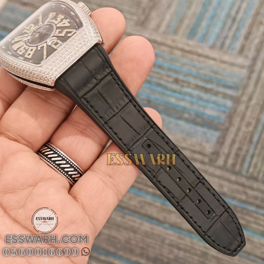 Franck Muller Master of Complication Watch - Size 45 Super Quality - Full Gemstone Bezel
