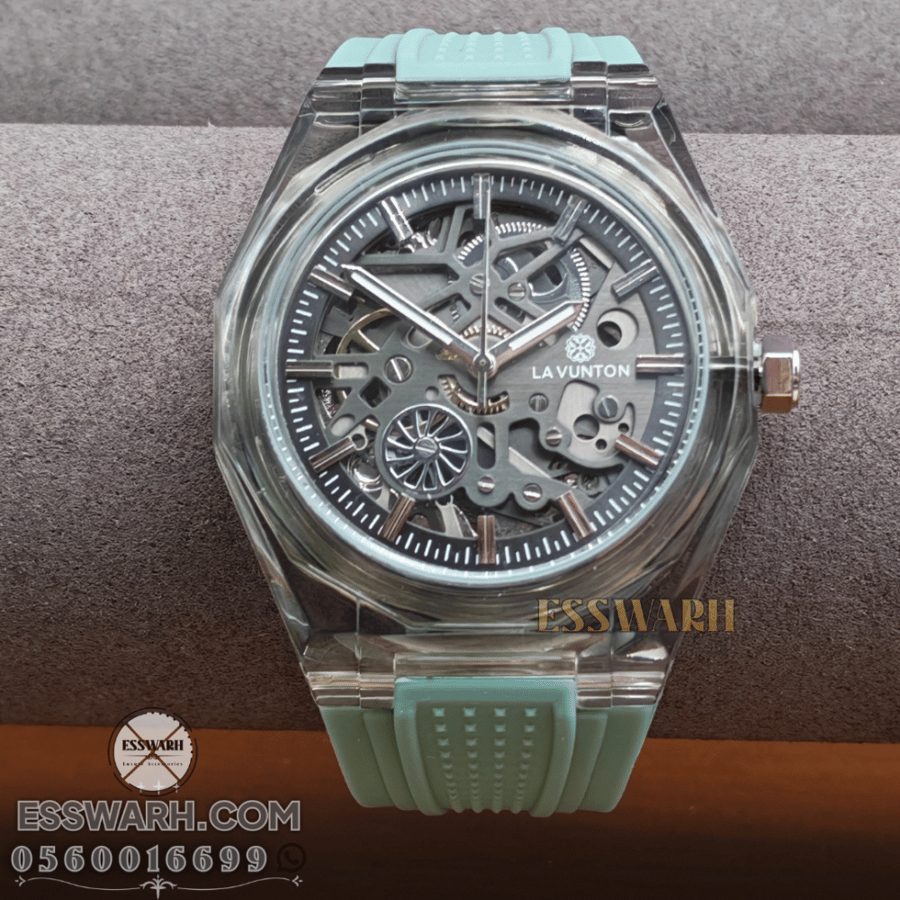 Lafonton Skeleton 42mm Battery Operated Watch - French Connection Model
