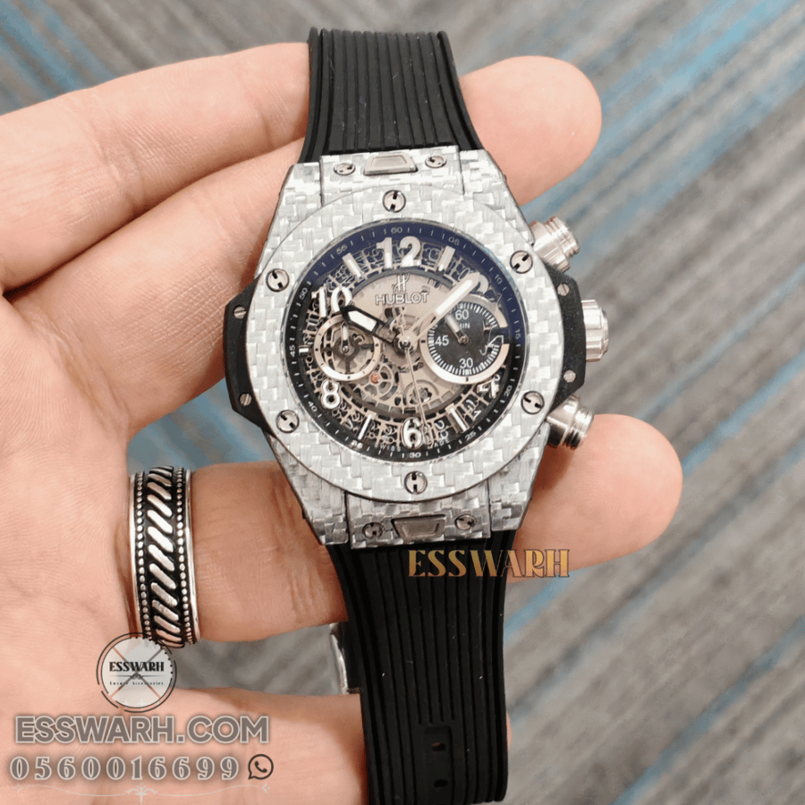 Hublot Big Bang Unico Carbon Limited Edition Watch Size 42 Super Quality Men's Model