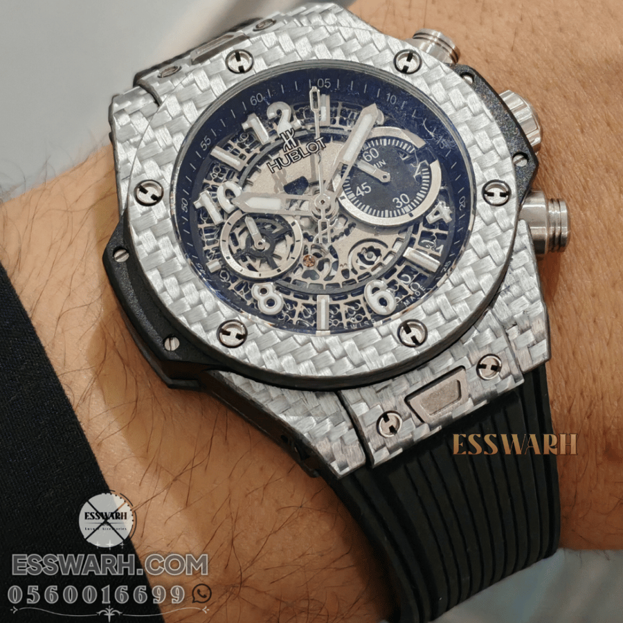 Hublot Big Bang Unico Carbon Limited Edition Watch Size 42 Super Quality Men's Model
