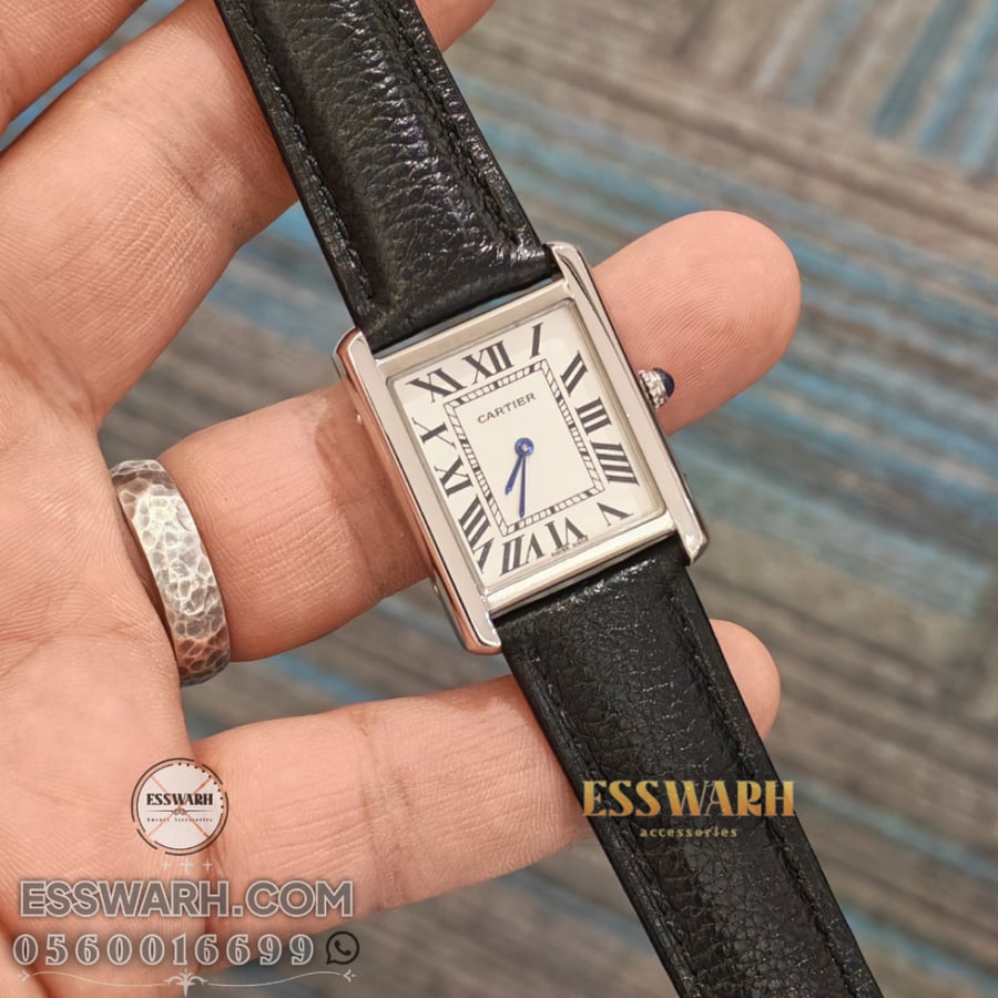 ساعة كارتير  تانك موست  مقاس 33.7 x 25.5 mm حجم صغير