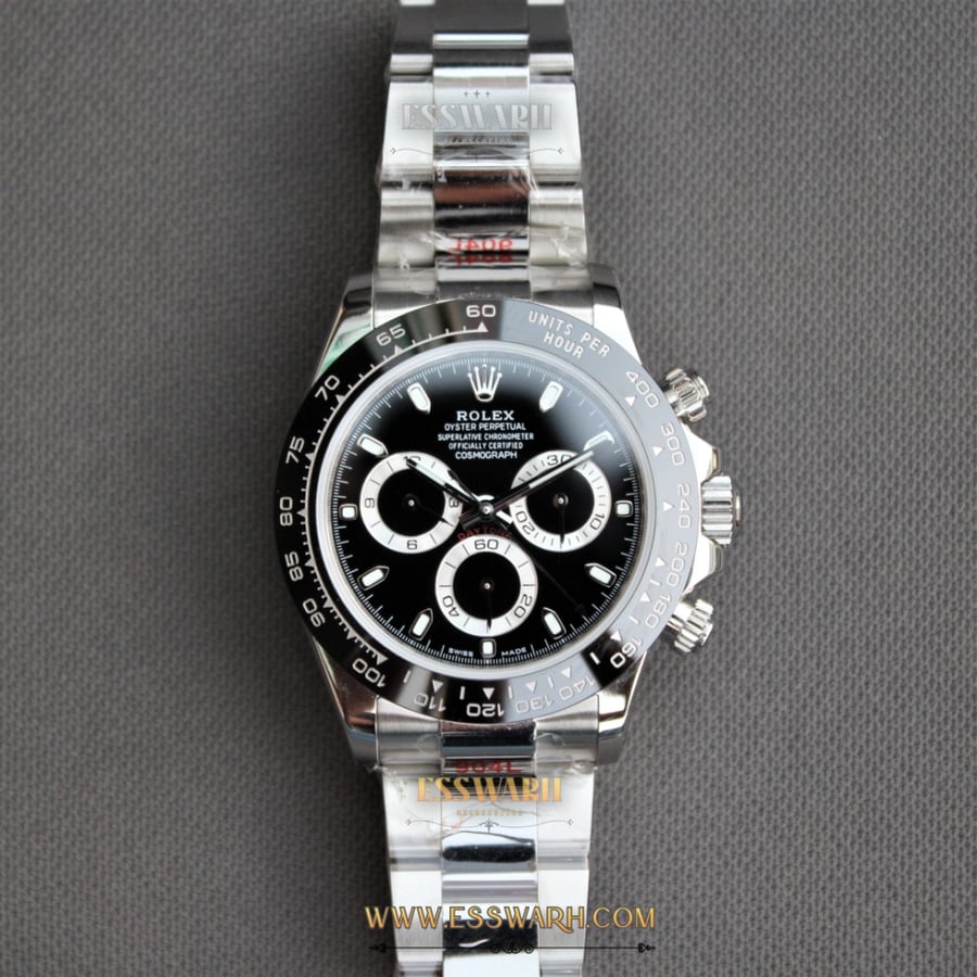 ساعة رولكس دايتونا Cosmograph Daytona - ماستر كوالتي مكينة سويسرية  مقاس 40