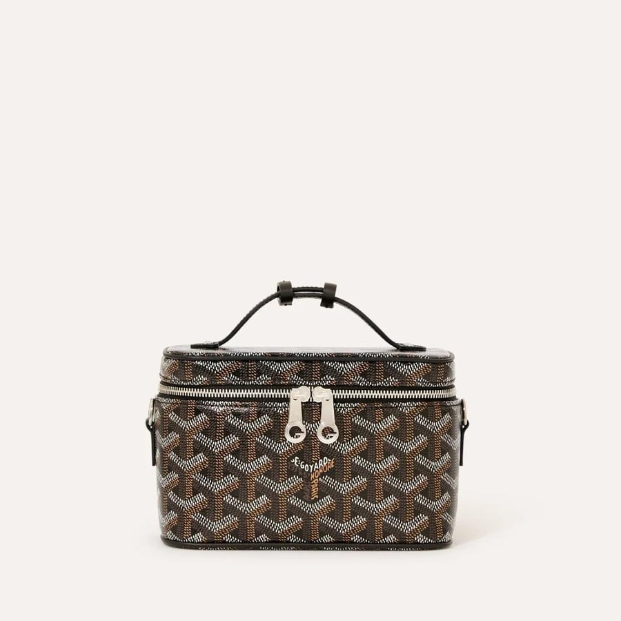 طقم شنطة ميك اب قويارد (حجم كبير و وسط)- (Large & Medium)Goyard Muse Makeup Bag set