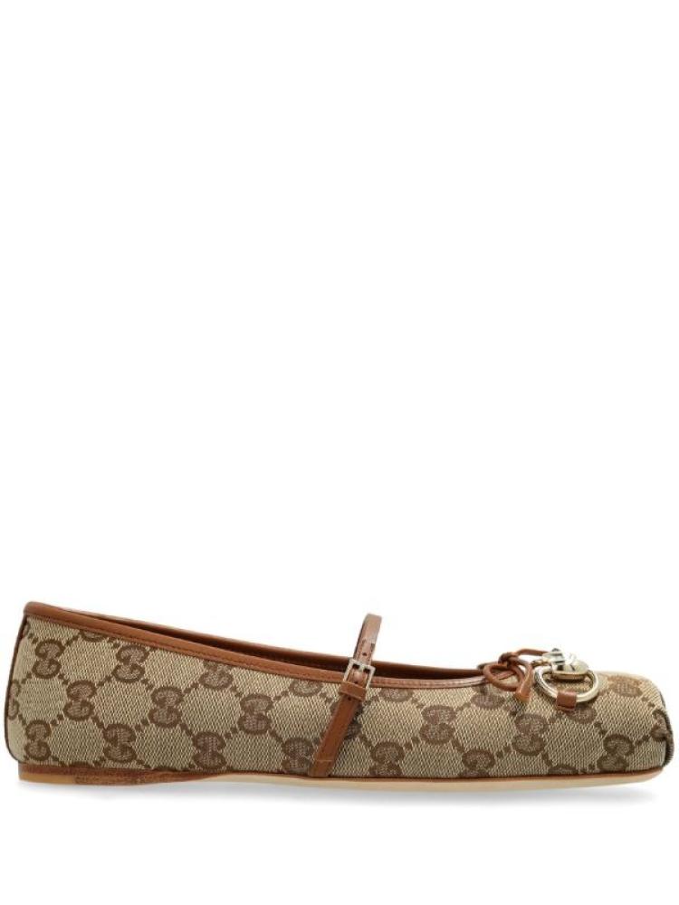 لوفر قوتشي باليرينا ماري جين  |   Gucci Horsebit Mary-jane Ballet Flats in Velvet Loafer