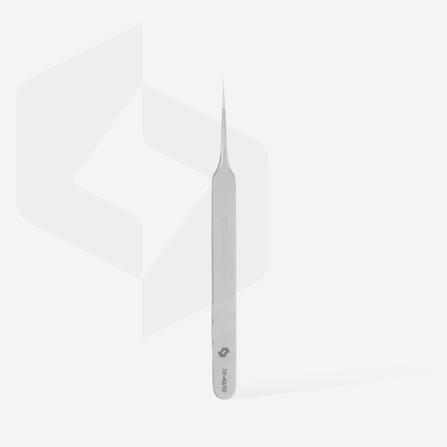 Professional Straight Eyelash Tweezers 40 Type 10
