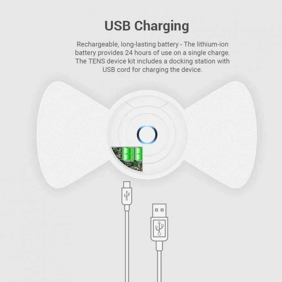 جهاز تدليك العضلات بتحكم لاسلكي عن طريق تطبيق الهاتف - APP phone remote control Percussion massage tens units for sciatica