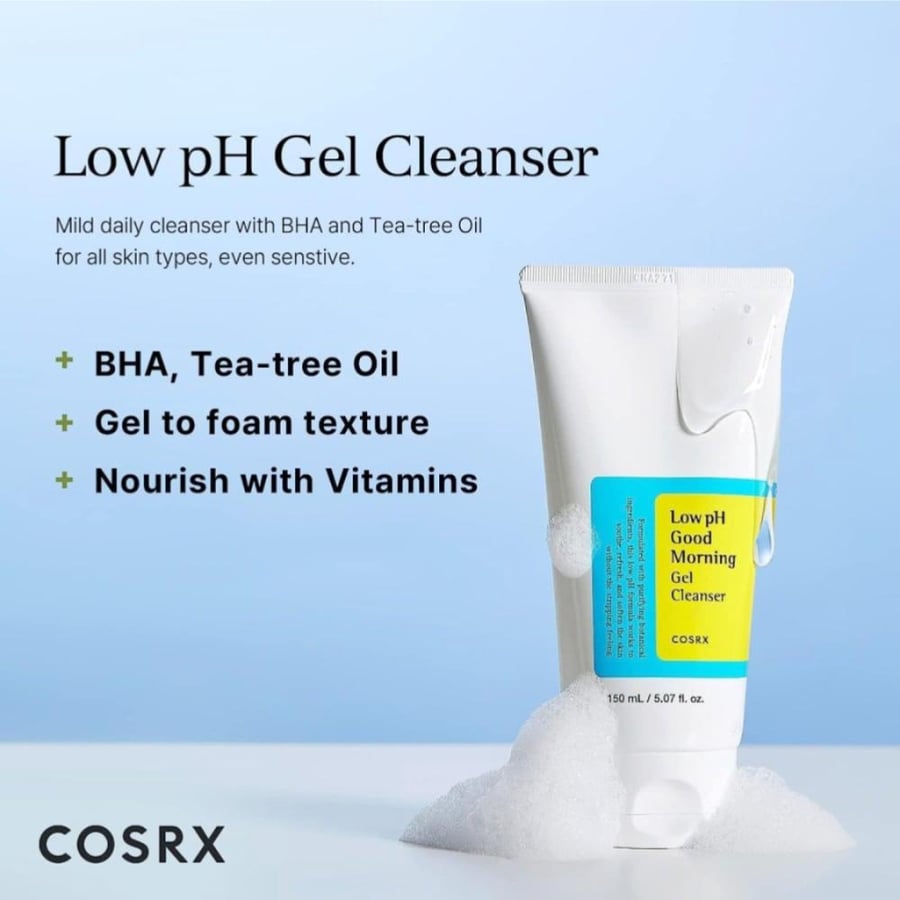 بكج العناية من كوزركس غسول وسيروم وكريم - Cosrx skin care package