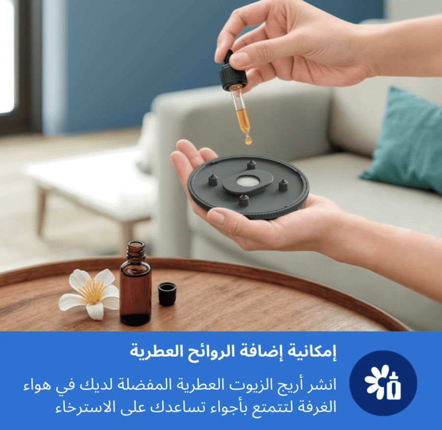 فيليبس مروحة عمودية الفئة 600، 47 واط، تدفق هواء 3330 متر مكعب بالساعة، اسود