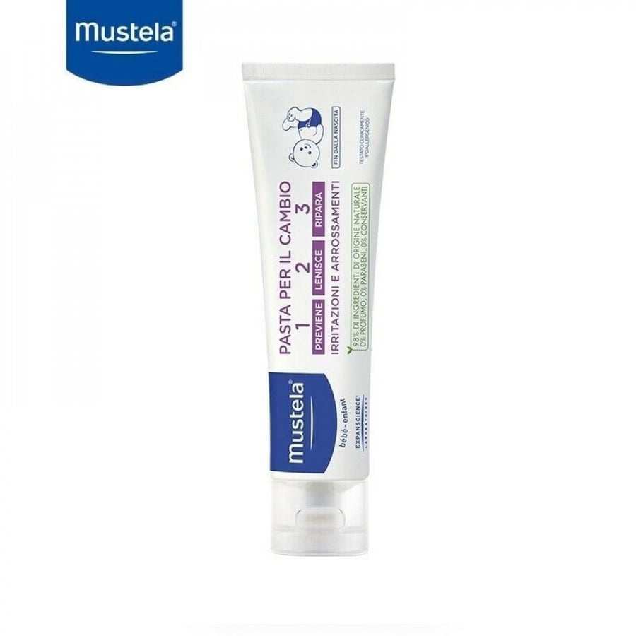 كريم بحماية الفيتامينات من موستيلا 50 مل - Mustela 1 2 3 Vitamin Barrier Cream
