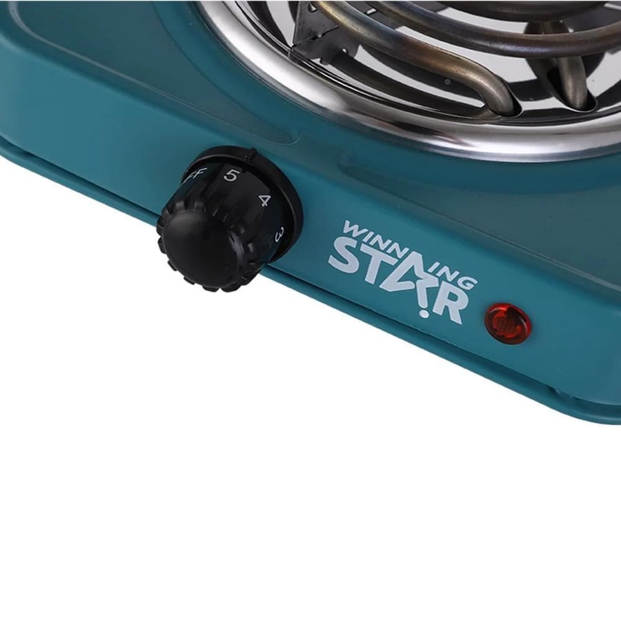 Winingstar electric surface, 1 eye, 5 levels, overheat protection, 1000 watts, Turkawi, ST-9634