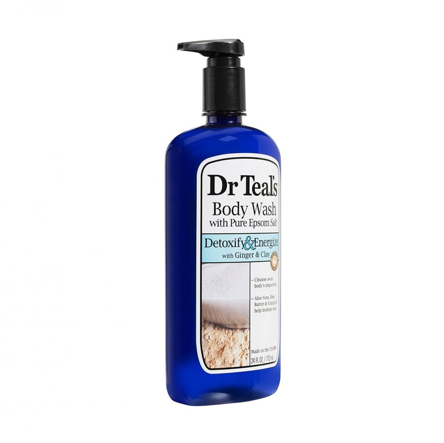 دكتور تيلز غسول الجسم بملح إبسوم النقي 710 مل - Dr Teal'S Body Wash with Pure Epsom Salt Detox And Energize 710 ml