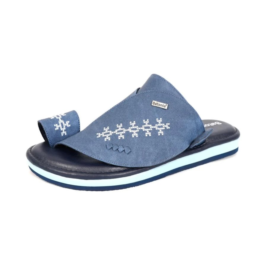 Eastern shoe from Batonia - Navy