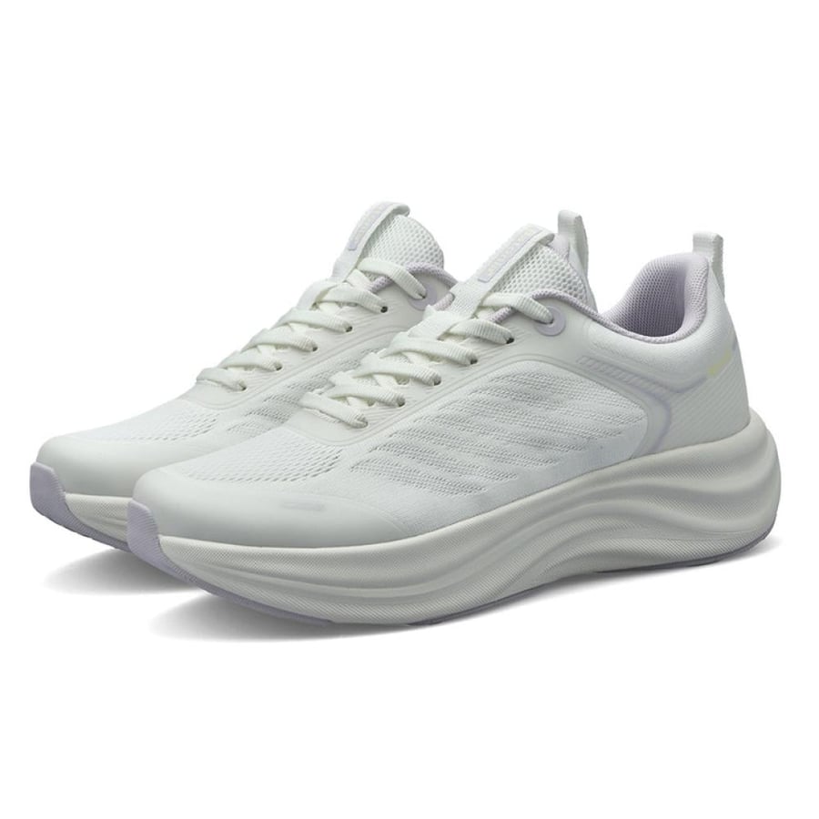 Batonia Women Athletic Shoes - White And Purple