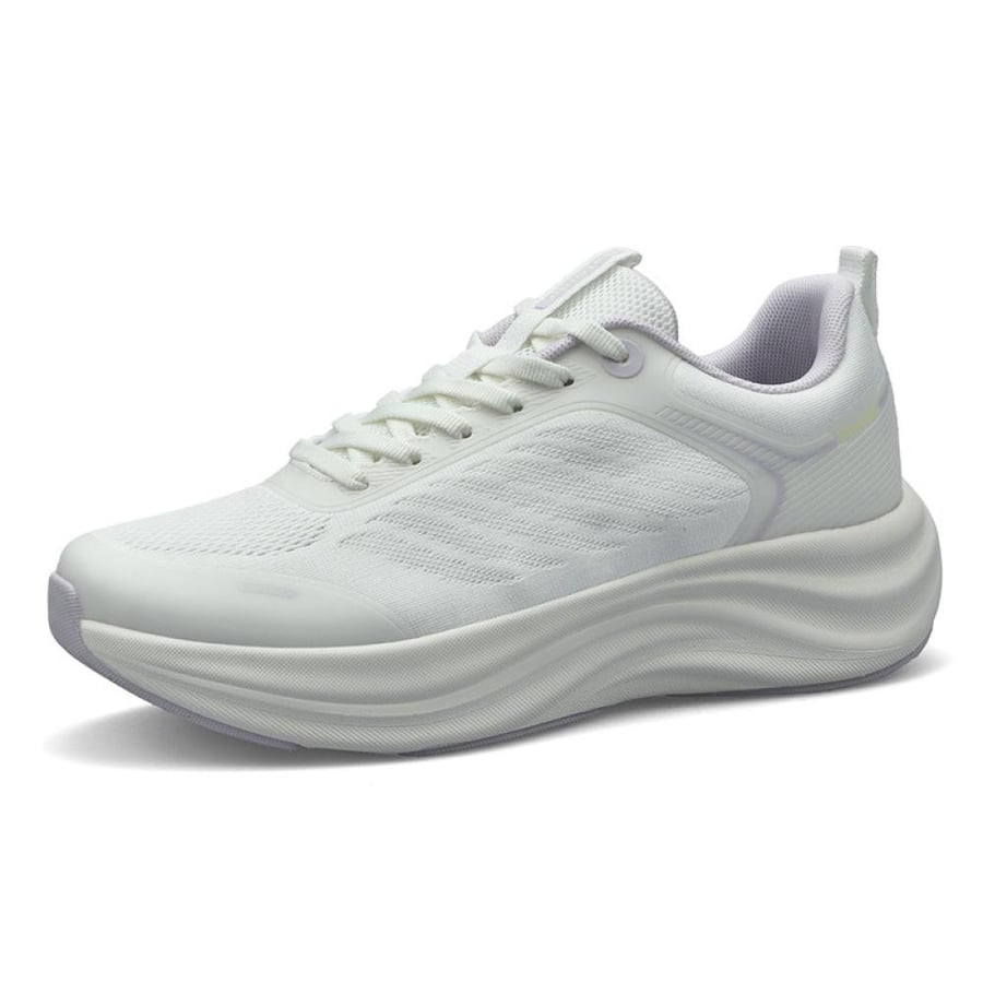 Batonia Women Athletic Shoes - White And Purple