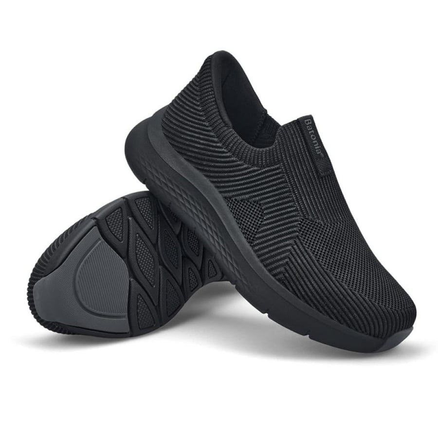 Batonia Men Athletic Shoes - Black