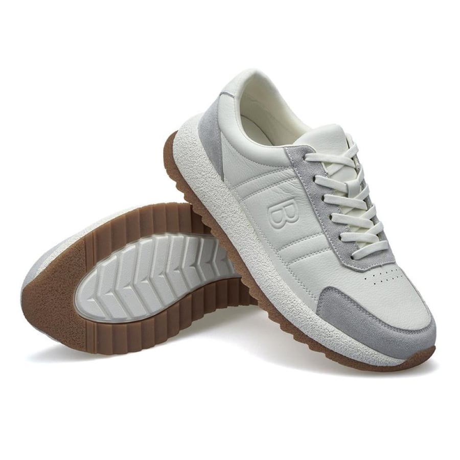 Batonia Men Casual Athletic Shoes - White