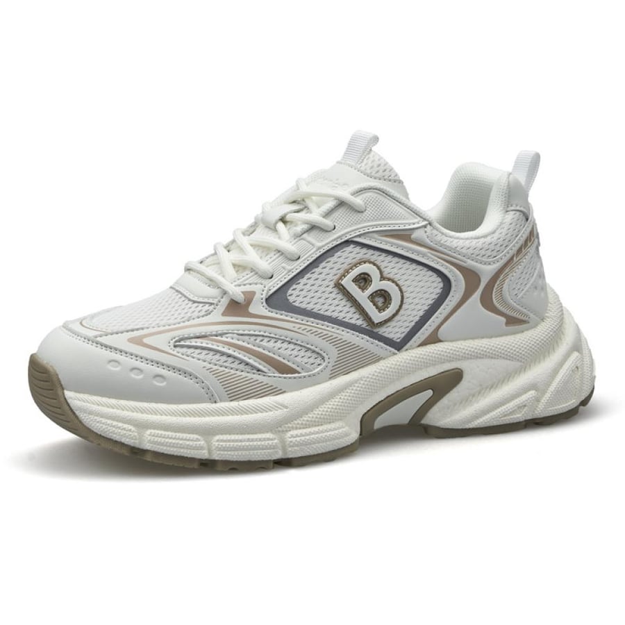 حذاء نسائي رياضي من باتونيا - بيج مع اوف وايت