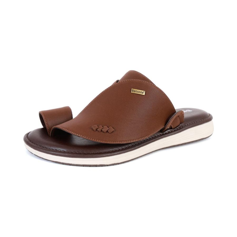 حذاء رجالي شرقي من باتونيا - بني