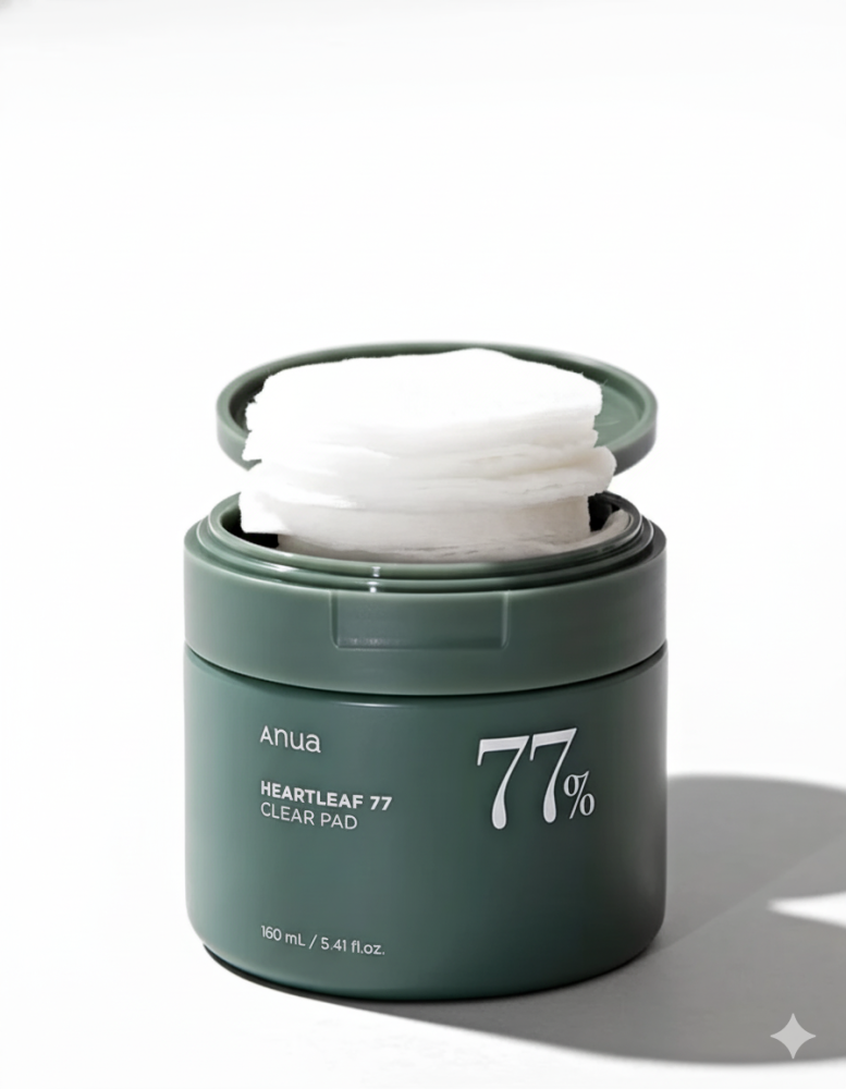 Cotton toner cushions Hart Leaf 77% of types - 160 ml