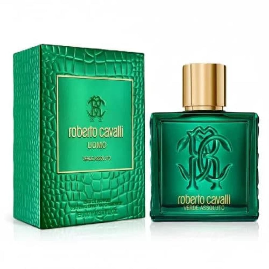 عطر روبرتو كافالي أومو فيردي أسولوتو للرجال