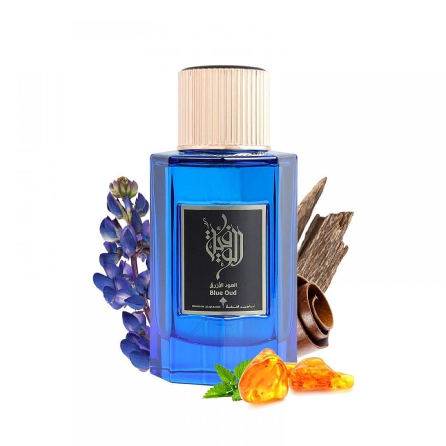 عطر الوفيه العود الأزرق للجنسين من ابراهيم القرشي- 100مل - مركز