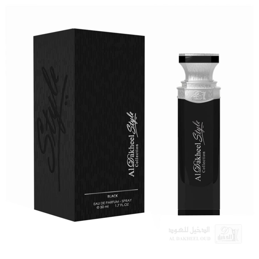 عطر ستايل أسود 50 مل بخاخ الدخيل للعود