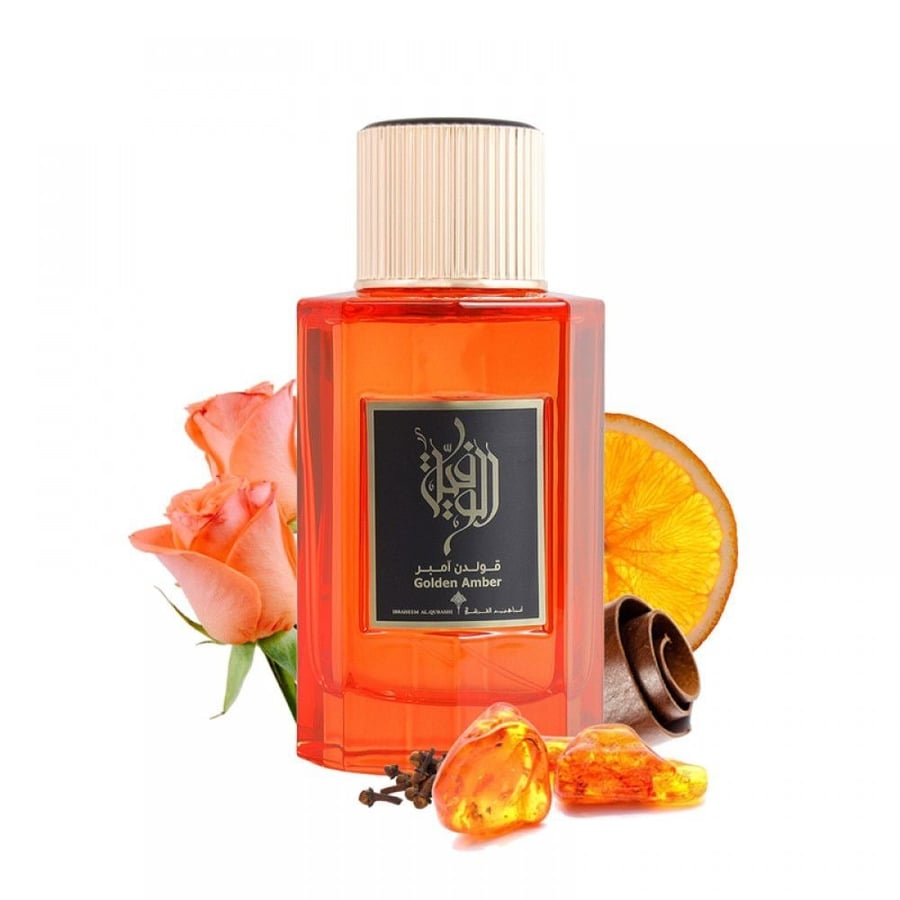 عطر الوفيه قولدن آمبر للجنسين من ابراهيم القرشي- 100مل - مركز