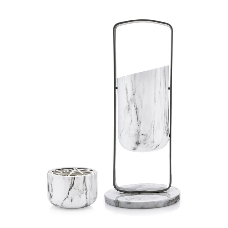 عطور دخان مبخر دخان - ابيض