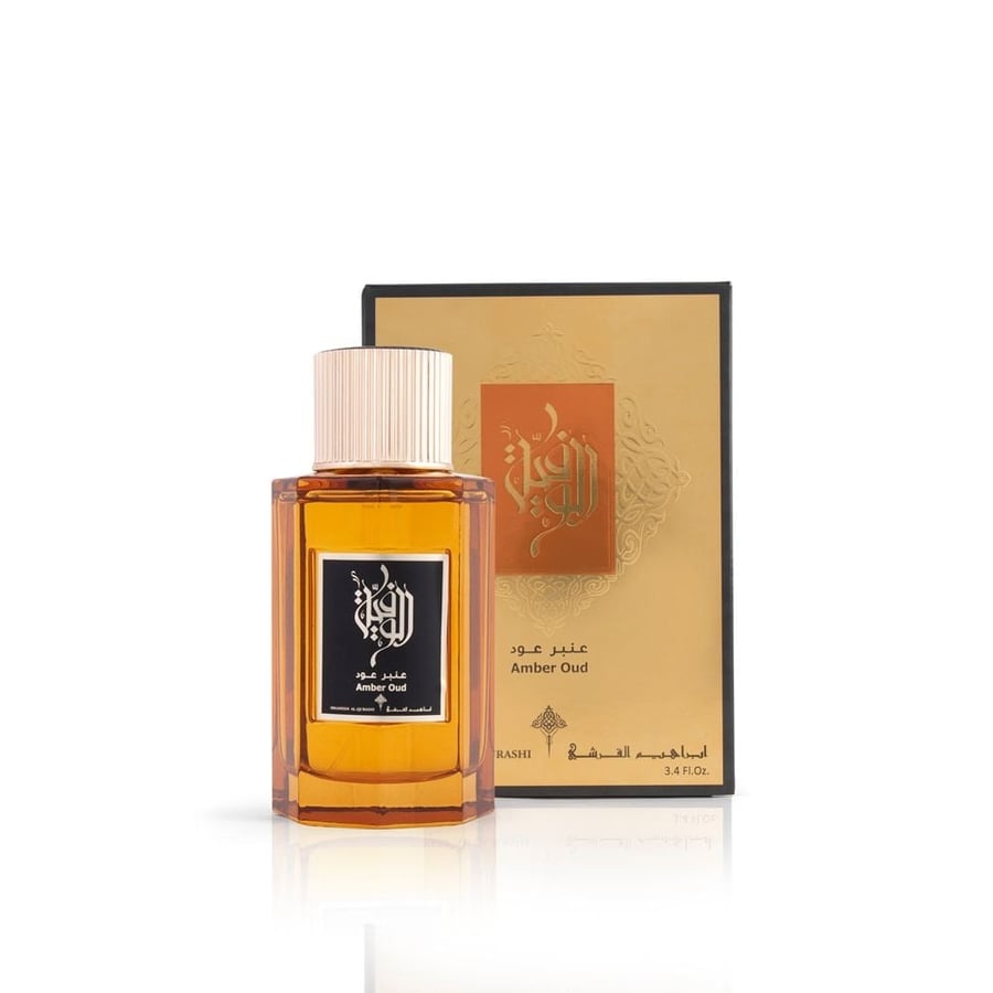 عطر عنبر عود المركز من مجموعة الوفية للجنسين من ابراهيم القرشي- 100 مل