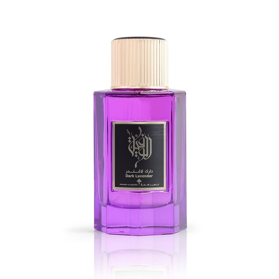 Al-Wafiya Dark Lavender Perfume for both genders from Ibrahim Al-Qurashi - 100ml - Center