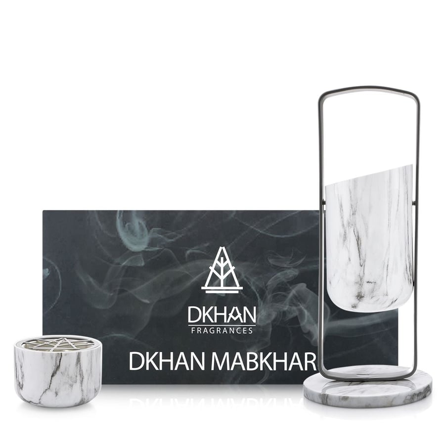 عطور دخان مبخر دخان - ابيض