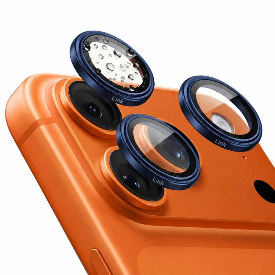عدسات Link لحماية الكاميرا – iPhone 17 Pro Max