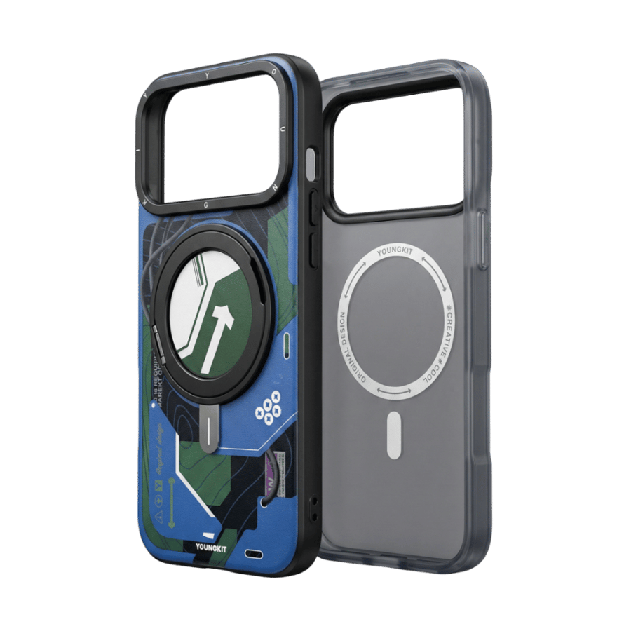 كفر يونج كت MegaSafe – iPhone 17 Pro Max | ازرق