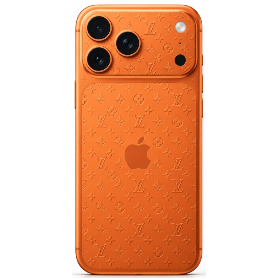مسطح كاميرا + خلفية LV – iPhone 17 Pro Max
