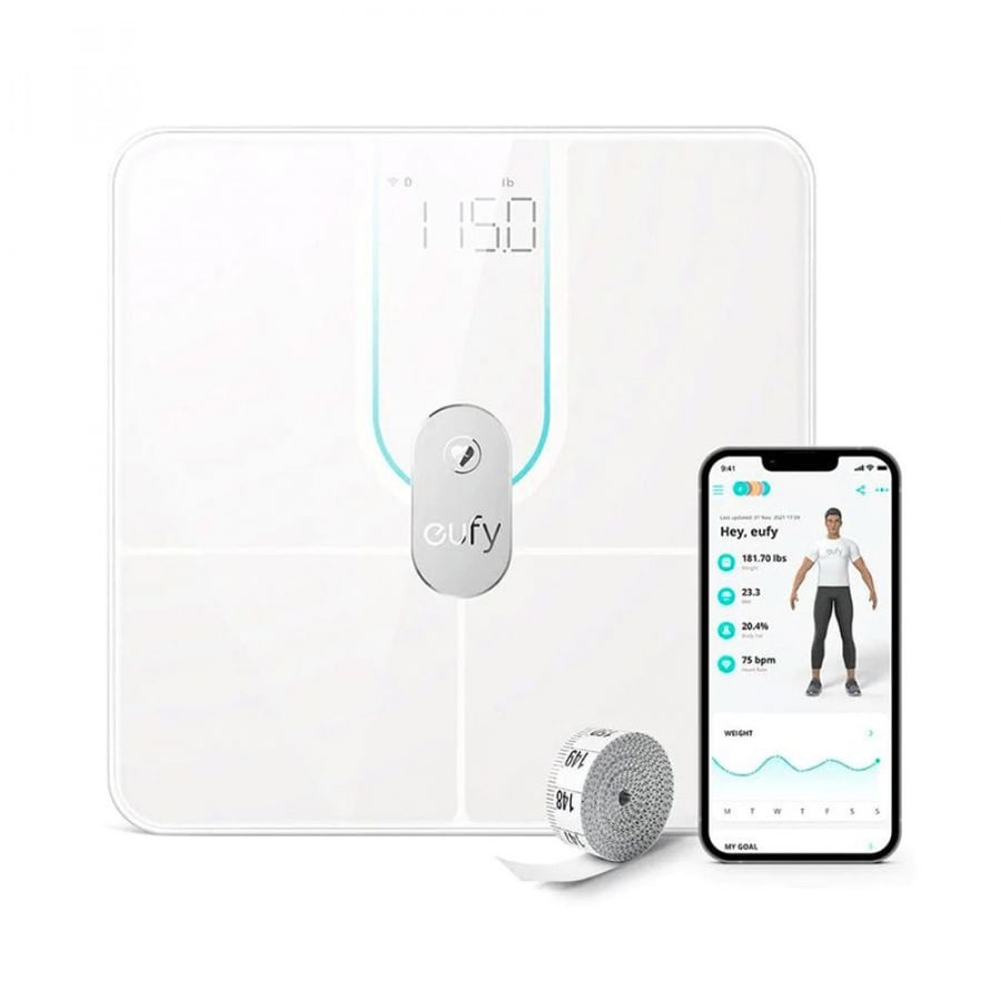 ميزان يوفي الذكي  P2 Pro رقمي لاسلكي لقياس الوزن ابيض