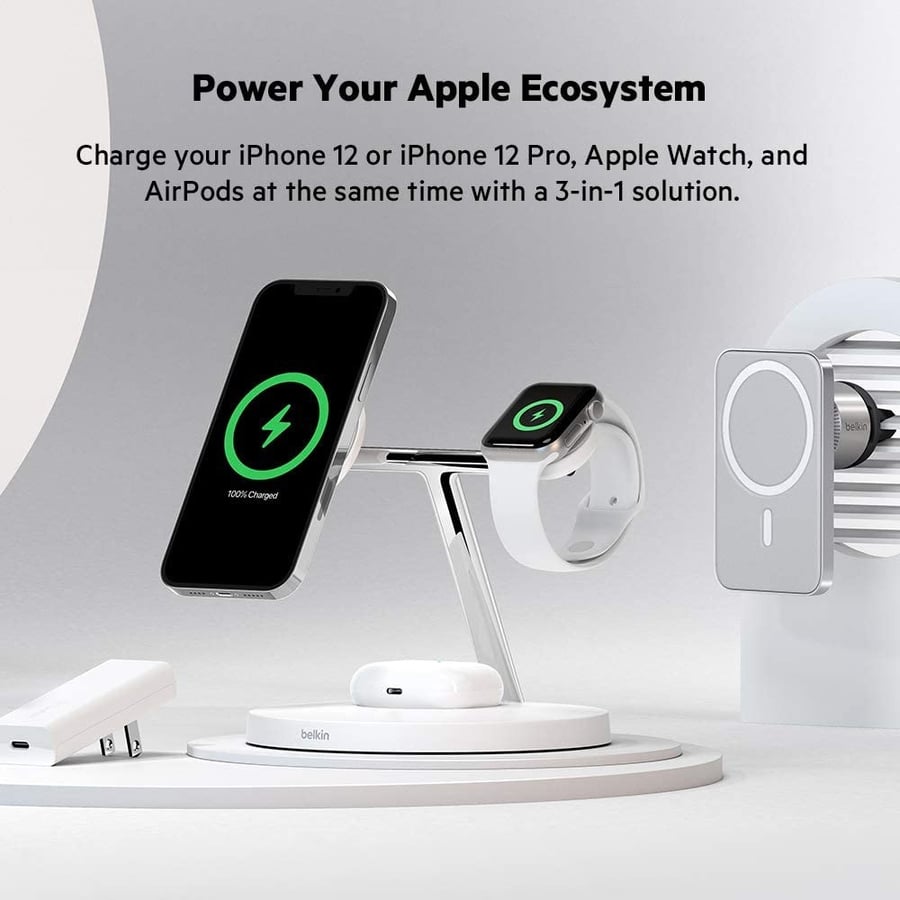 Belkin MagSafe 3 in 1 Wireless Charger