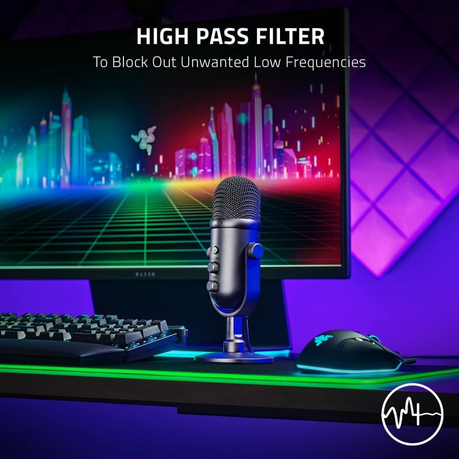 Razer Seiren V2 Pro Professional Grade USB Microphone