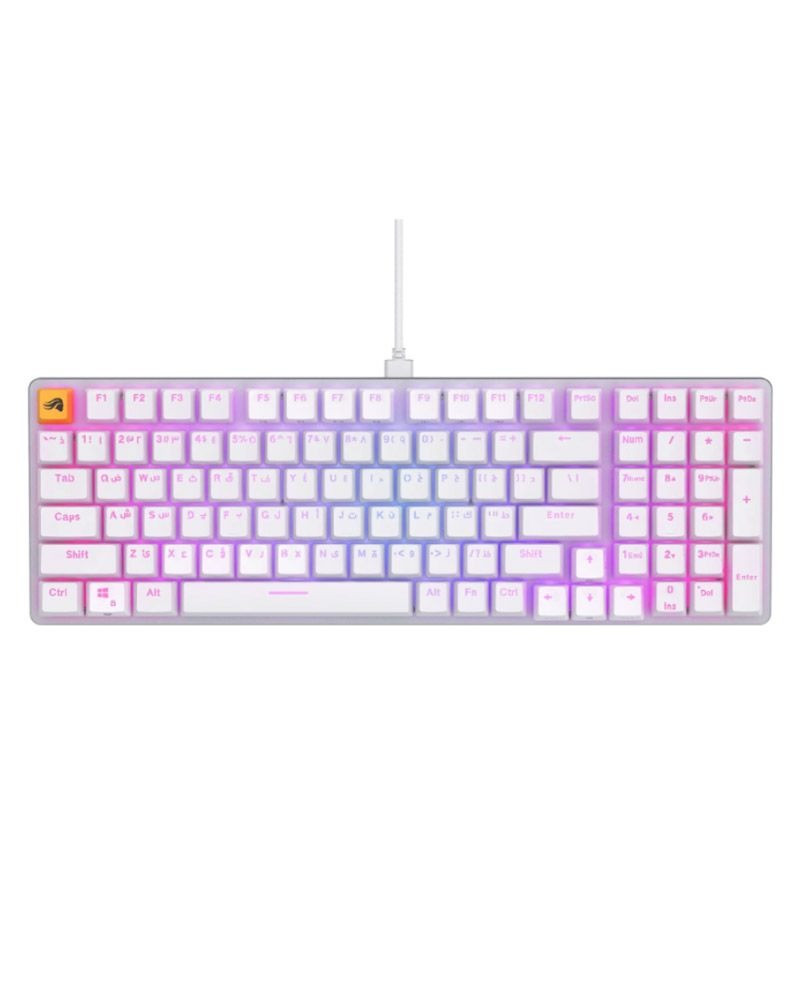 Glorious GMMK 2 Prebuilt Keyboard 96 W Arabic
