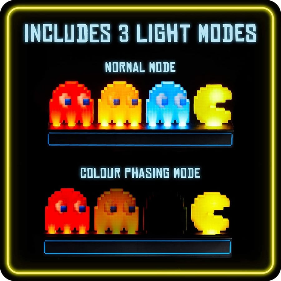 Pac Man and Ghosts Light