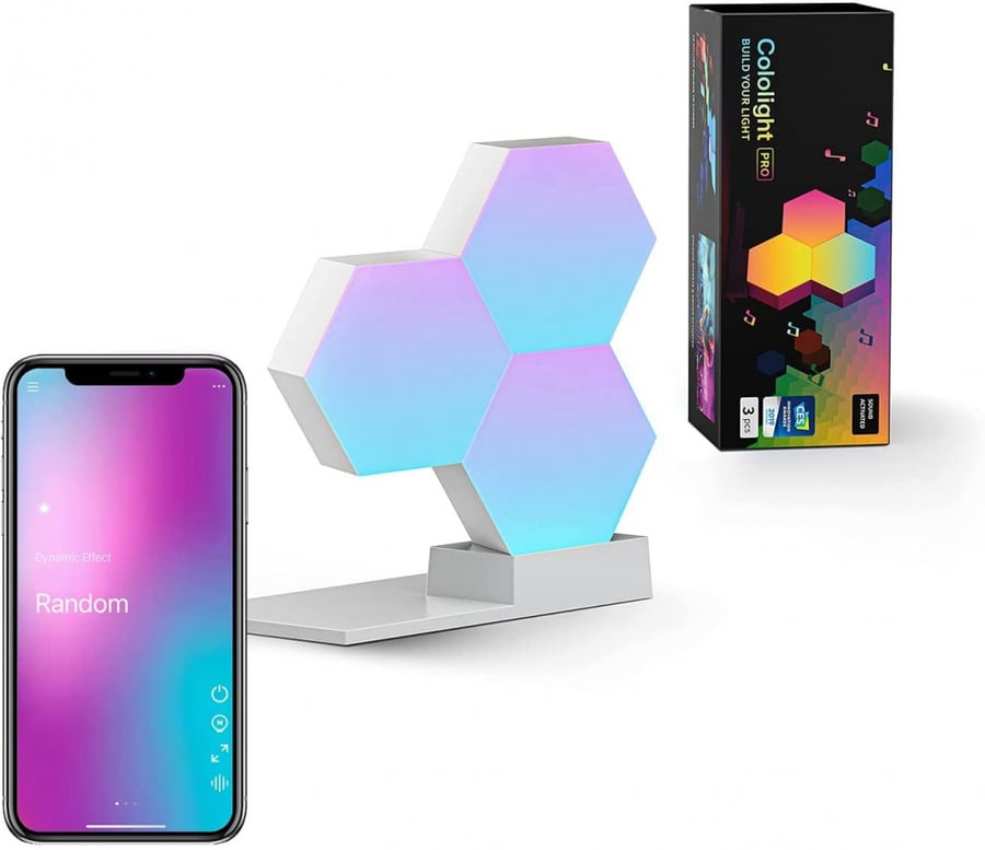 Cololight Hexagon LED Light Works with Alexa