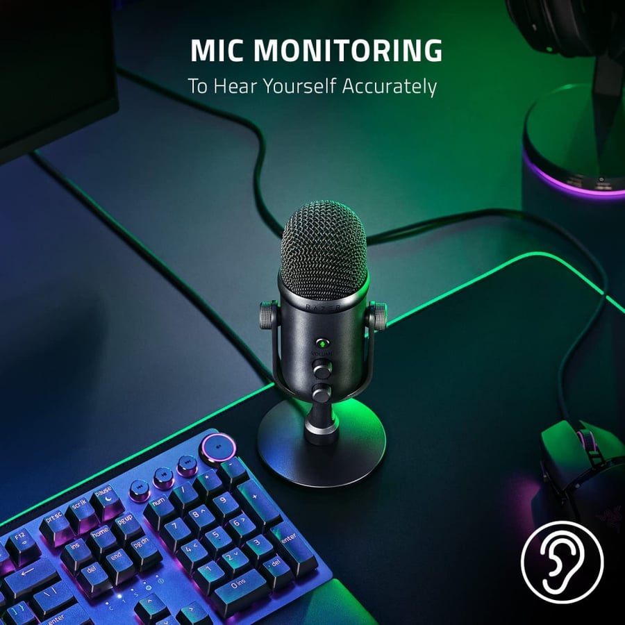 Razer Seiren V2 Pro Professional Grade USB Microphone