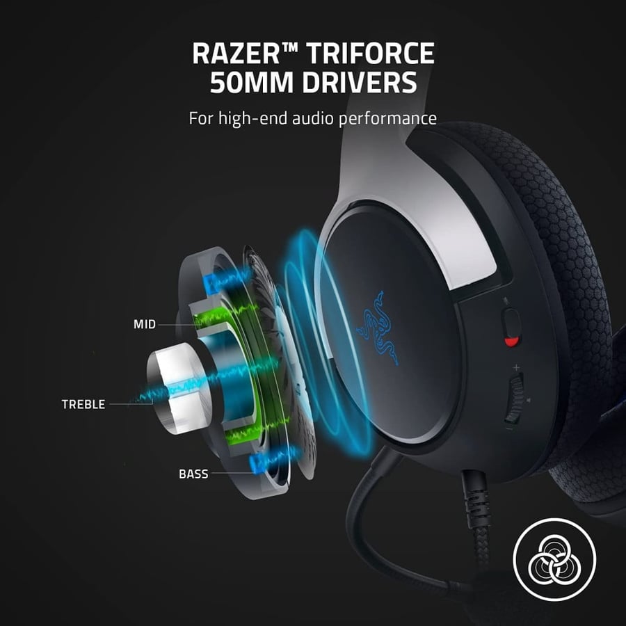 Razer Kaira X Wired Headset for PlayStation 5