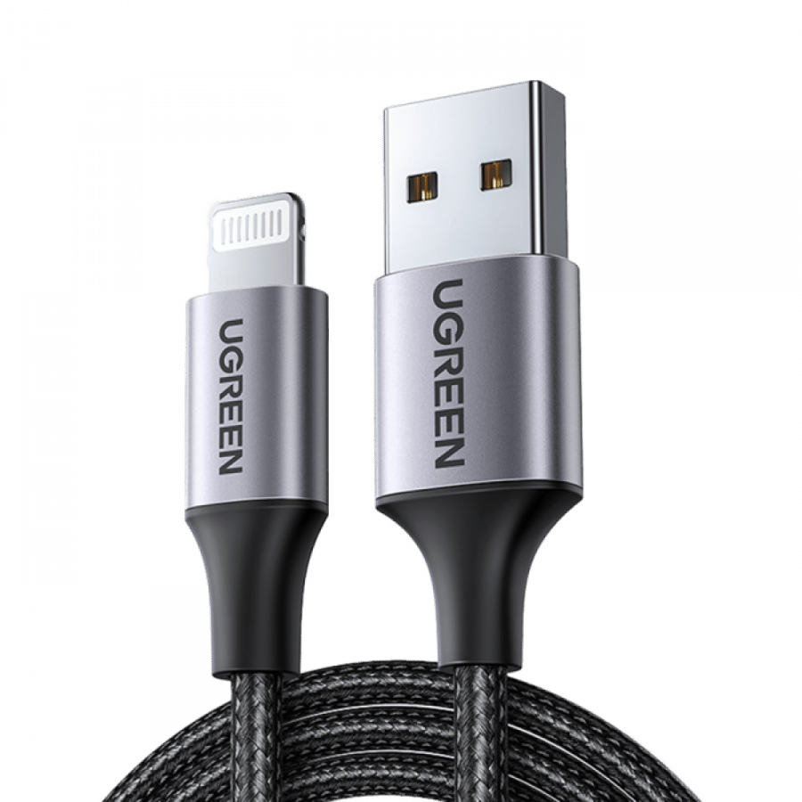 سلك شاحن يوجرين نايلون مظفر USB -متجر الدانة