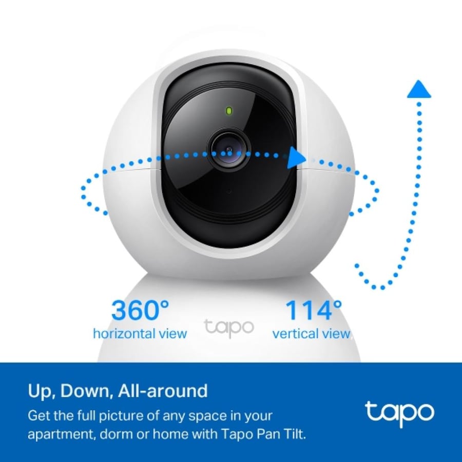 كاميرا أمان منزلية Tapo C210 Wi-Fi متحركة