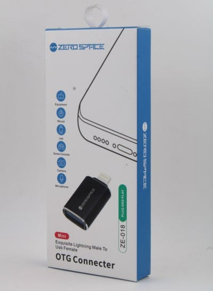 محول ذاكرة التخزين الفلاش موماري إلى أيفون - Mini Lightning Male to USB Female OTG Connecter For Iphone
