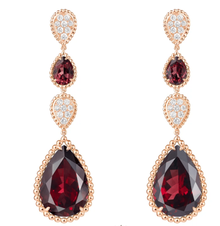 بوشرون | Serpent Bohème Pendant Earrings